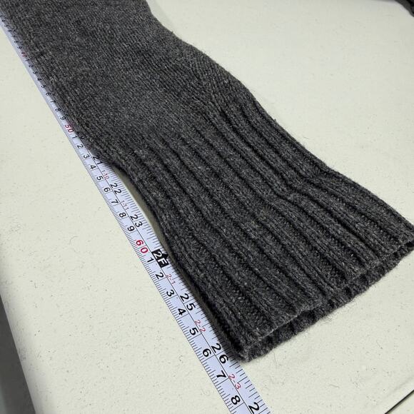 Vtg Old Navy Sweater Dress Size L Cotton Wool Blend Hooded Pocket Y2K Hong Kong - Picture 8 of 11